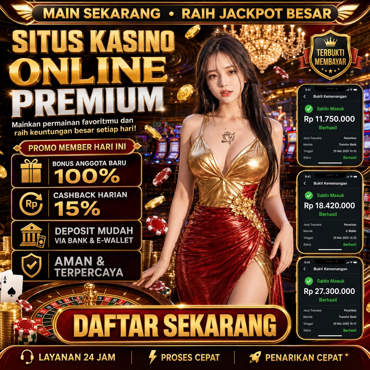 Tampilan antarmuka partner138 APK v4.7.5 saat pengujian performa dan keamanan di perangkat Android